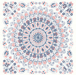 RY32306F paisley tile bohemian fabric from the Boho Rhapsody collection by Seabrook Designs