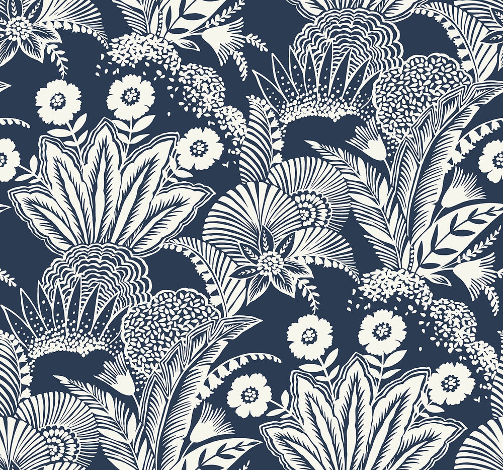 SC20102 palm grove wallpaper from the Summer House collection by Seabrook Designs