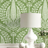 SC21404 botanical wallpaper decor from the Summer House collection by Seabrook Designs