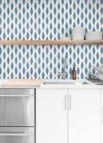 SG10902 Ditto geometric peel and stick removable wallpaper kitchen from The Sojourn Collection by Stacy Garcia Home