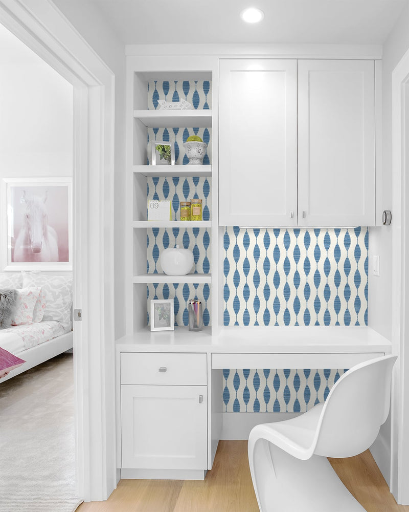 SG10902 Ditto geometric peel and stick removable wallpaper office from The Sojourn Collection by Stacy Garcia Home