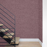 TC70009 stairs blue grass band embossed vinyl wallpaper from the More Textures collection by Seabrook Designs
