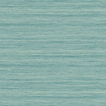 TC70302 teal shantung silk embossed vinyl wallpaper from the More Textures collection by Seabrook Designs