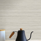 TC70324 kitchen tan shantung silk embossed vinyl wallpaper from the More Textures collection by Seabrook Designs