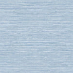 TC70702 blue sisal hemp grasscloth embossed vinyl wallpaper from the More Textures collection by Seabrook Designs