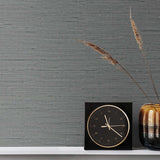 Embossed vinyl wallpaper TS80728 decor from the Even More Textures collection by Seabrook Designs