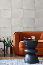 Textured vinyl wallpaper living room TS81500 faux from the Even More Textures collection by Seabrook Designs