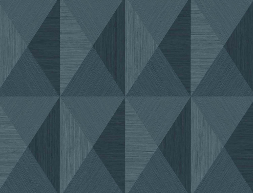 Geometric wallpaper TS81602 embossed vinyl from the Even More Textures collection by Seabrook Designs