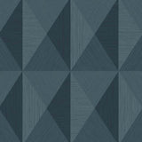 Geometric wallpaper TS81602 embossed vinyl from the Even More Textures collection by Seabrook Designs