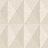 Geometric wallpaper TS81603 embossed vinyl from the Even More Textures collection by Seabrook Designs