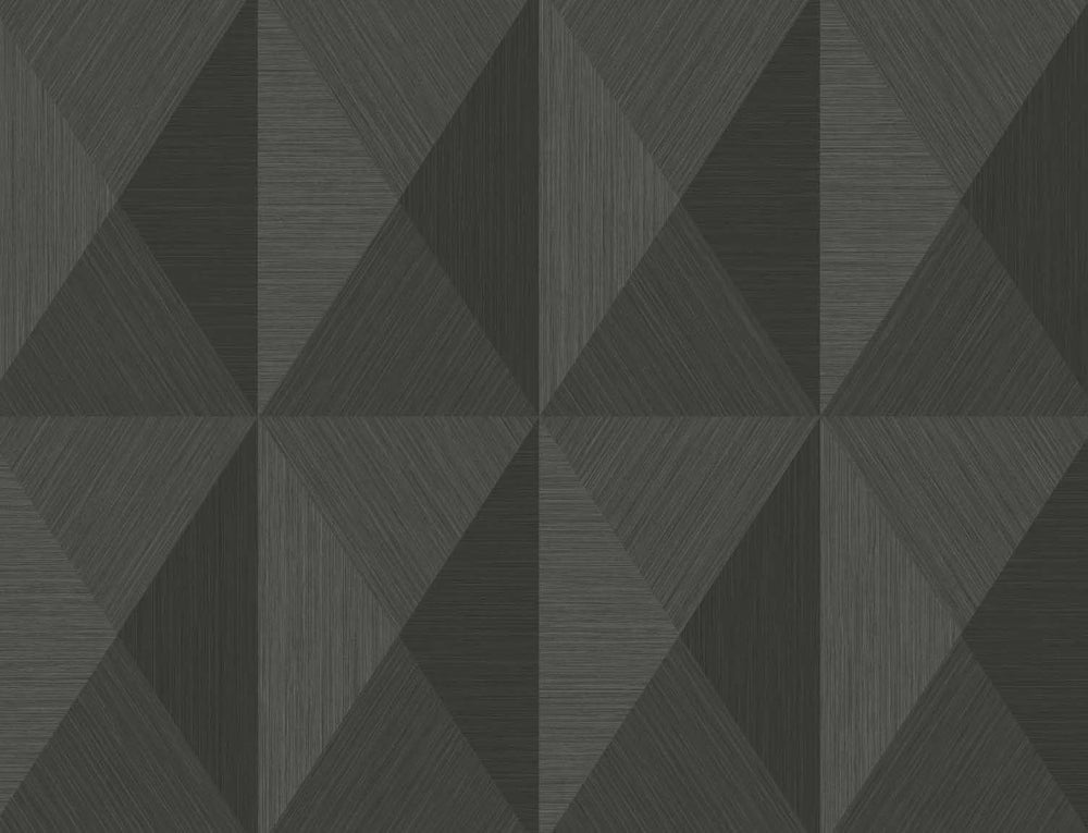 Geometric wallpaper TS81606 embossed vinyl from the Even More Textures collection by Seabrook Designs