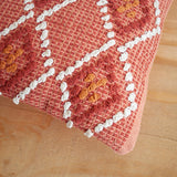 Waneta hand woven throw pillow detail from Say Decor