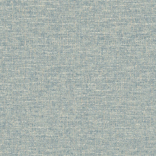 Heritage Tales 100000EH Blue Artisan Faux Weave Unpasted Wallpaper at Say Decor