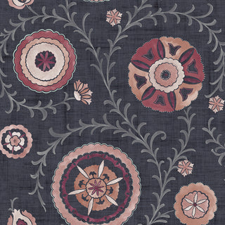 Heritage Tales 100033EH Berry Nahlia Floral Trail Unpasted Wallpaper at Say Decor