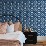 140072WR Sol peel and stick wallpaper bedroom from Elana Gabrielle