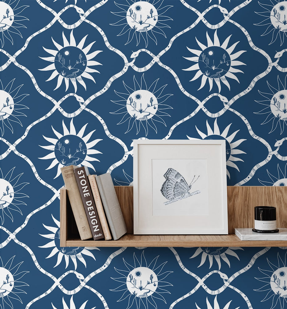 140072WR Sol peel and stick wallpaper decor from Elana Gabrielle