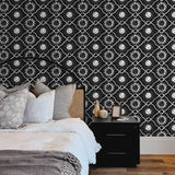 140074WR Sol peel and stick wallpaper bedroom from Elana Gabrielle