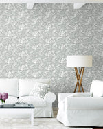 140080WR Tides peel and stick wallpaper living room from Elana Gabrielle