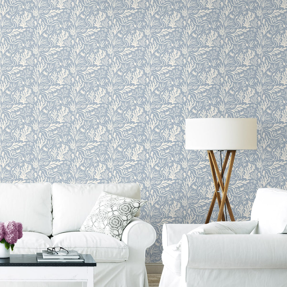 
                  
                    140081WR Tides peel and stick wallpaper living room from Elana Gabrielle
                  
                