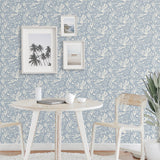 140081WR Tides peel and stick wallpaper dining room from Elana Gabrielle