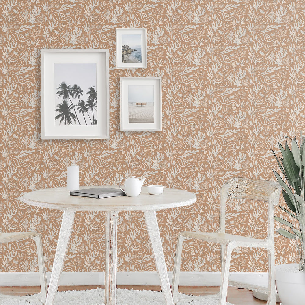 
                  
                    140083WR Tides peel and stick wallpaper dining room from Elana Gabrielle
                  
                