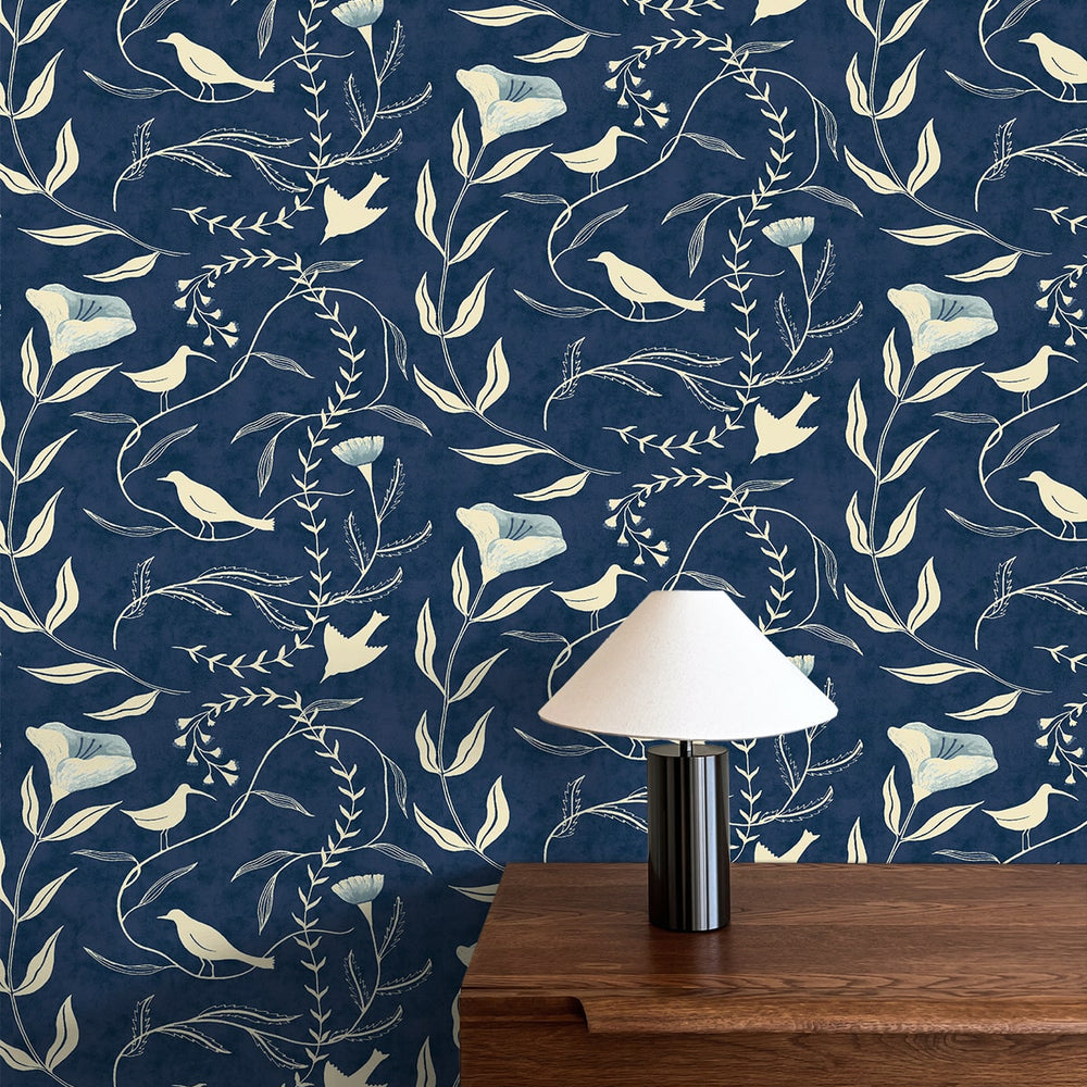 
                  
                    140090WR Birdsong peel and stick wallpaper decor from Elana Gabrielle
                  
                