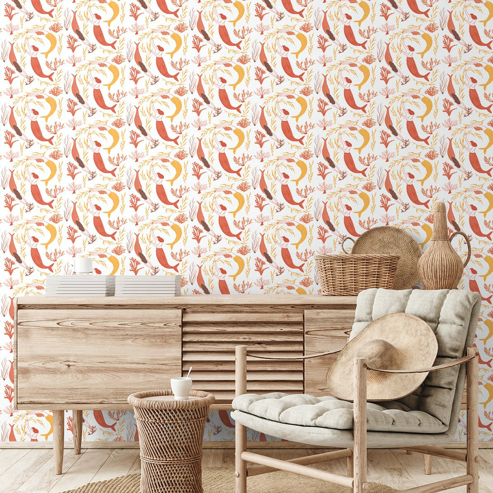 
                  
                    140110WR Muses peel and stick wallpaper living room from Elana Gabrielle
                  
                