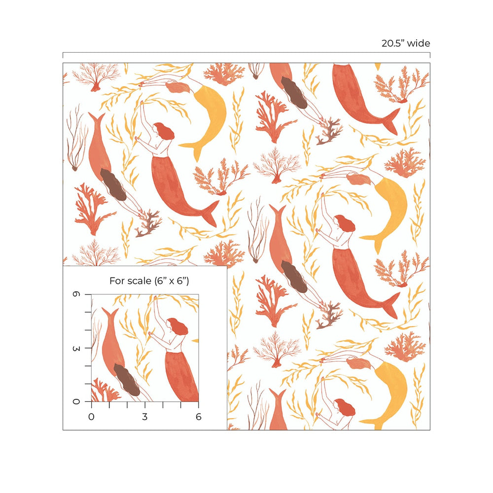 
                  
                    140110WR Muses peel and stick wallpaper scale from Elana Gabrielle
                  
                