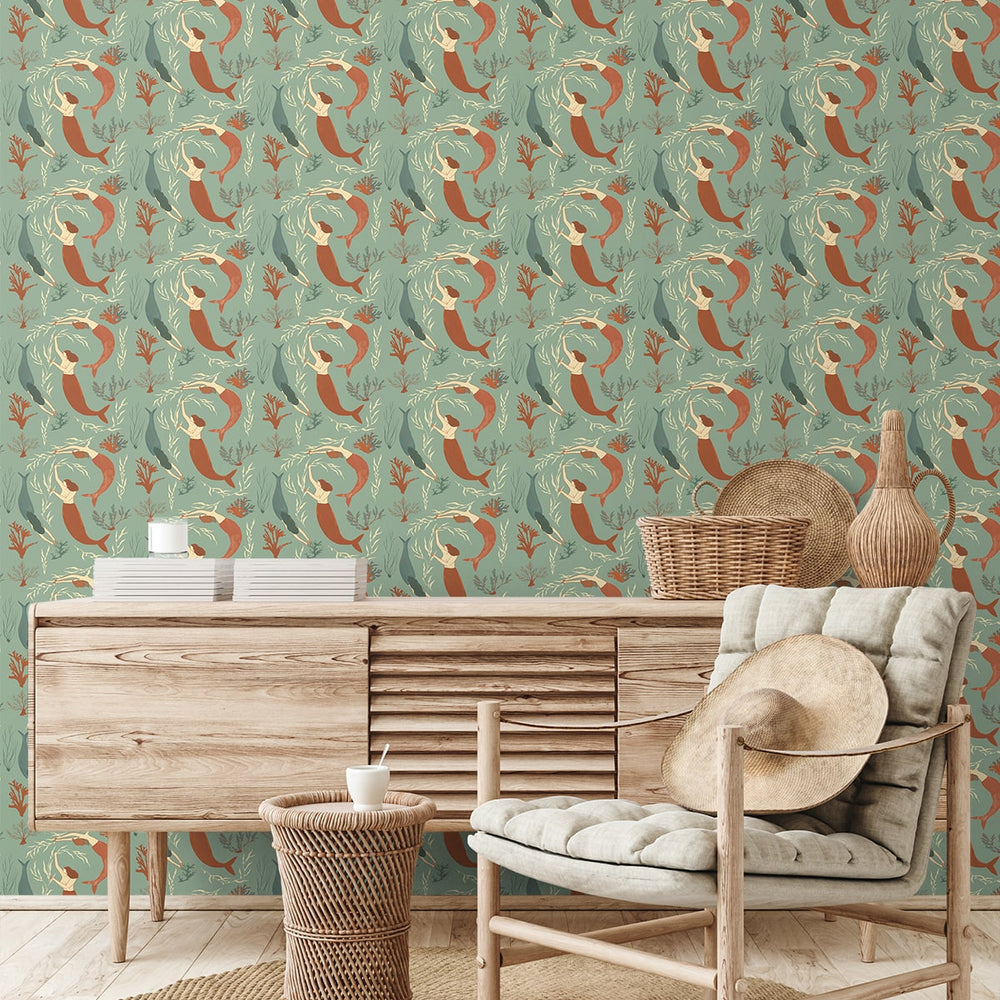 
                  
                    140111WR Muses peel and stick wallpaper living room from Elana Gabrielle
                  
                