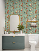 140111WR Muses peel and stick wallpaper bathroom from Elana Gabrielle