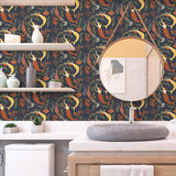 140112WR Muses peel and stick wallpaper decor from Elana Gabrielle