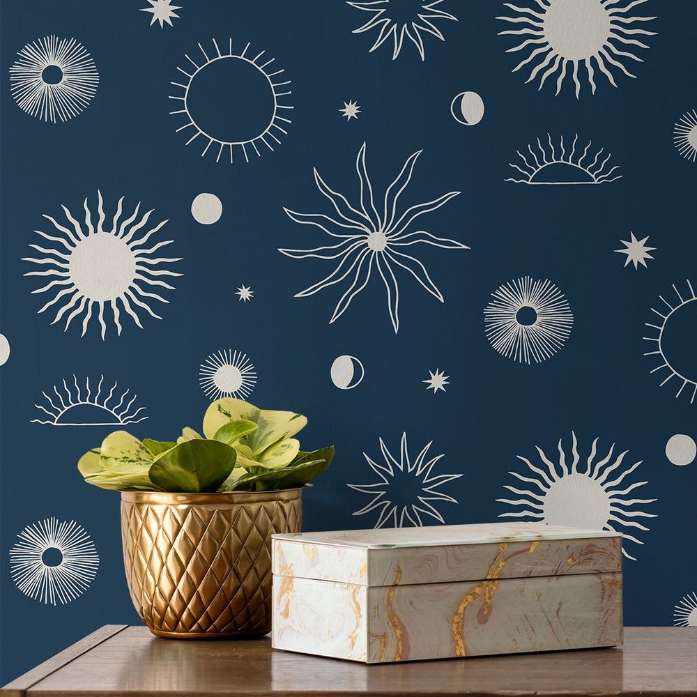 
                  
                    140121WR Sun Phases peel and stick wallpaper decor from Elana Gabrielle
                  
                