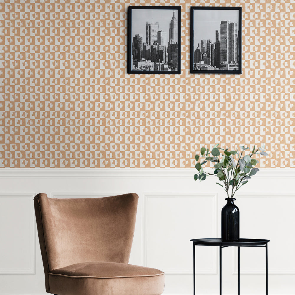 
                  
                    140132WR sunrise peel and stick wallpaper living room from Elana Gabrielle
                  
                