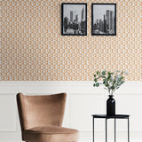 140132WR sunrise peel and stick wallpaper living room from Elana Gabrielle