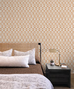 140132WR sunrise peel and stick wallpaper bedroom from Elana Gabrielle