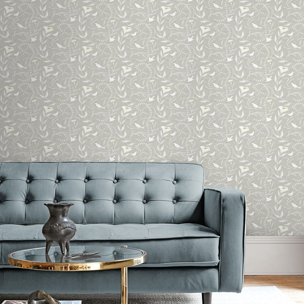 
                  
                    140151WR bird peel and stick wallpaper living room from Elana Gabrielle
                  
                