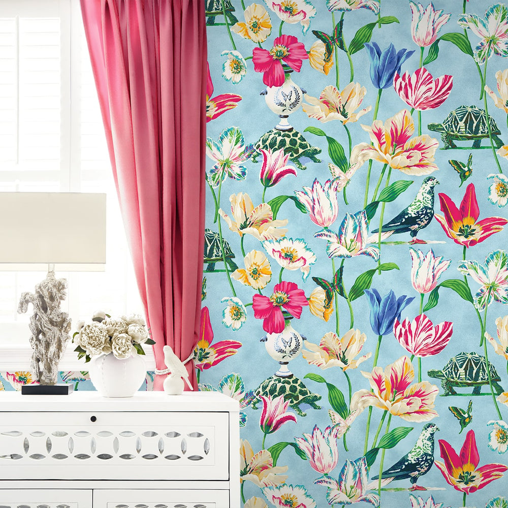 
                  
                    150111WR floral peel and stick wallpaper decor from Harrison Howard
                  
                