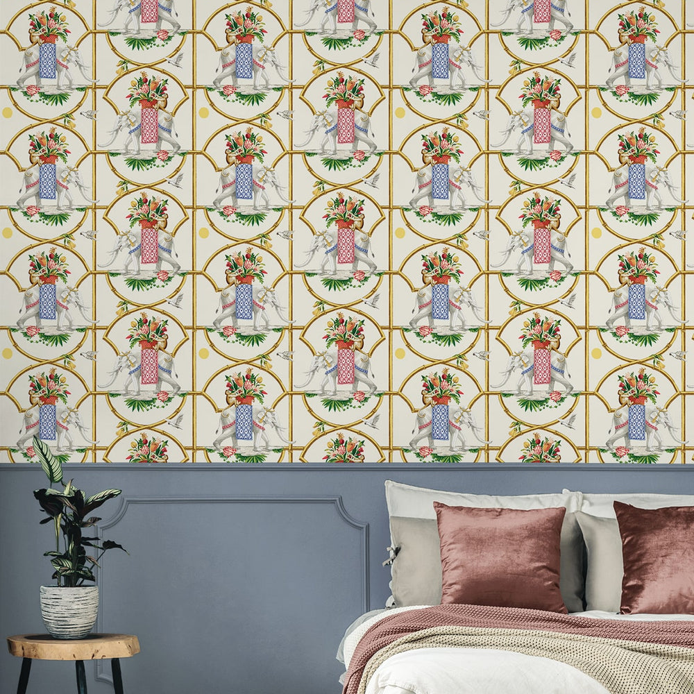 
                  
                    150160WR Harrison Howard Before the Raj peel and stick wallpaper bedroom
                  
                