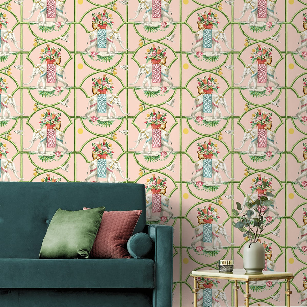
                  
                    150161WR Harrison Howard Before the Raj peel and stick wallpaper living room
                  
                