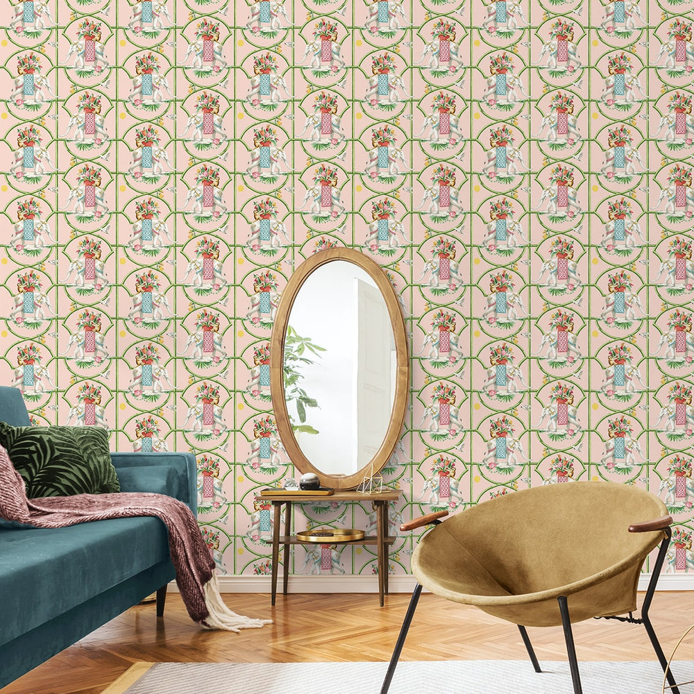 
                  
                    150161WR Harrison Howard Before the Raj peel and stick wallpaper family room
                  
                