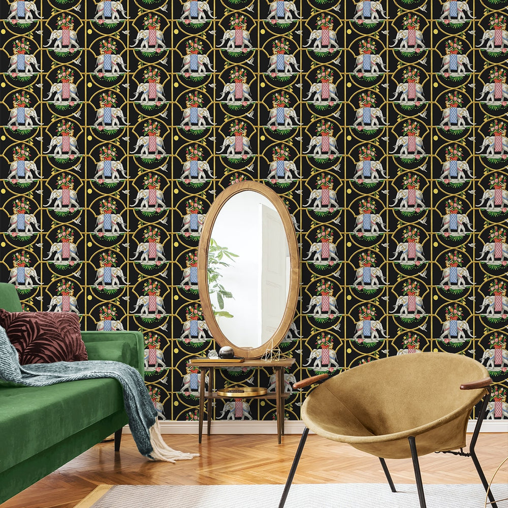 
                  
                    150162WR Harrison Howard Before the Raj peel and stick wallpaper family room
                  
                