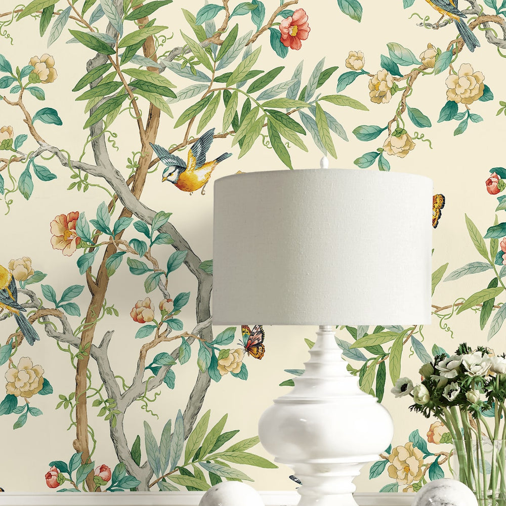 
                  
                    160020WR chinoiserie peel and stick wallpaper decor from Surface Style
                  
                