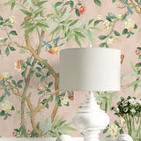 160022WR chinoiserie peel and stick wallpaper decor from Surface Style