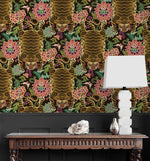 160040WR1 Tiger Eye peel and stick wallpaper decor from Surface Style