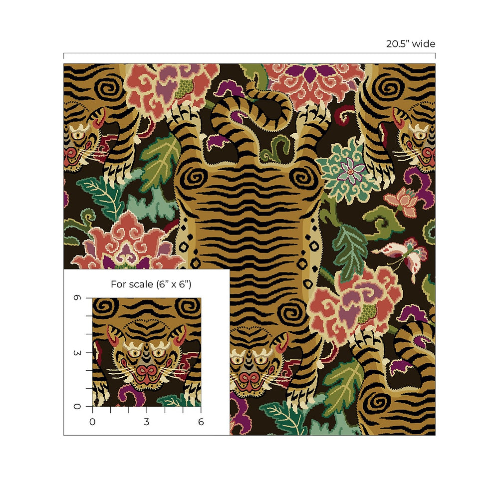 
                  
                    160040WR1 Tiger Eye peel and stick wallpaper scale from Surface Style
                  
                