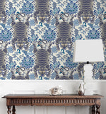 160041WR1 Tiger Eye peel and stick wallpaper decor from Surface Style