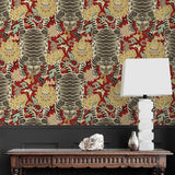 160042WR1 Tiger Eye peel and stick wallpaper decor from Surface Style