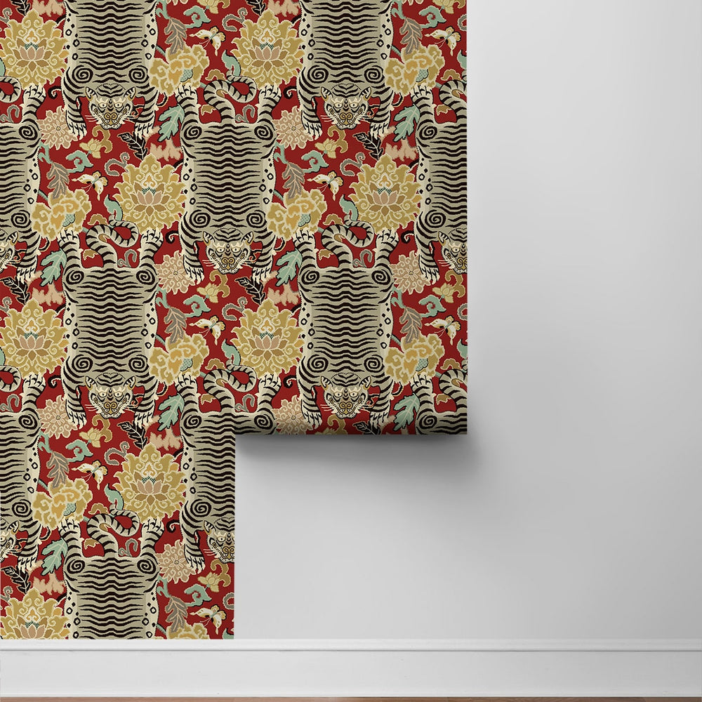 
                  
                    160042WR1 Tiger Eye peel and stick wallpaper roll from Surface Style
                  
                