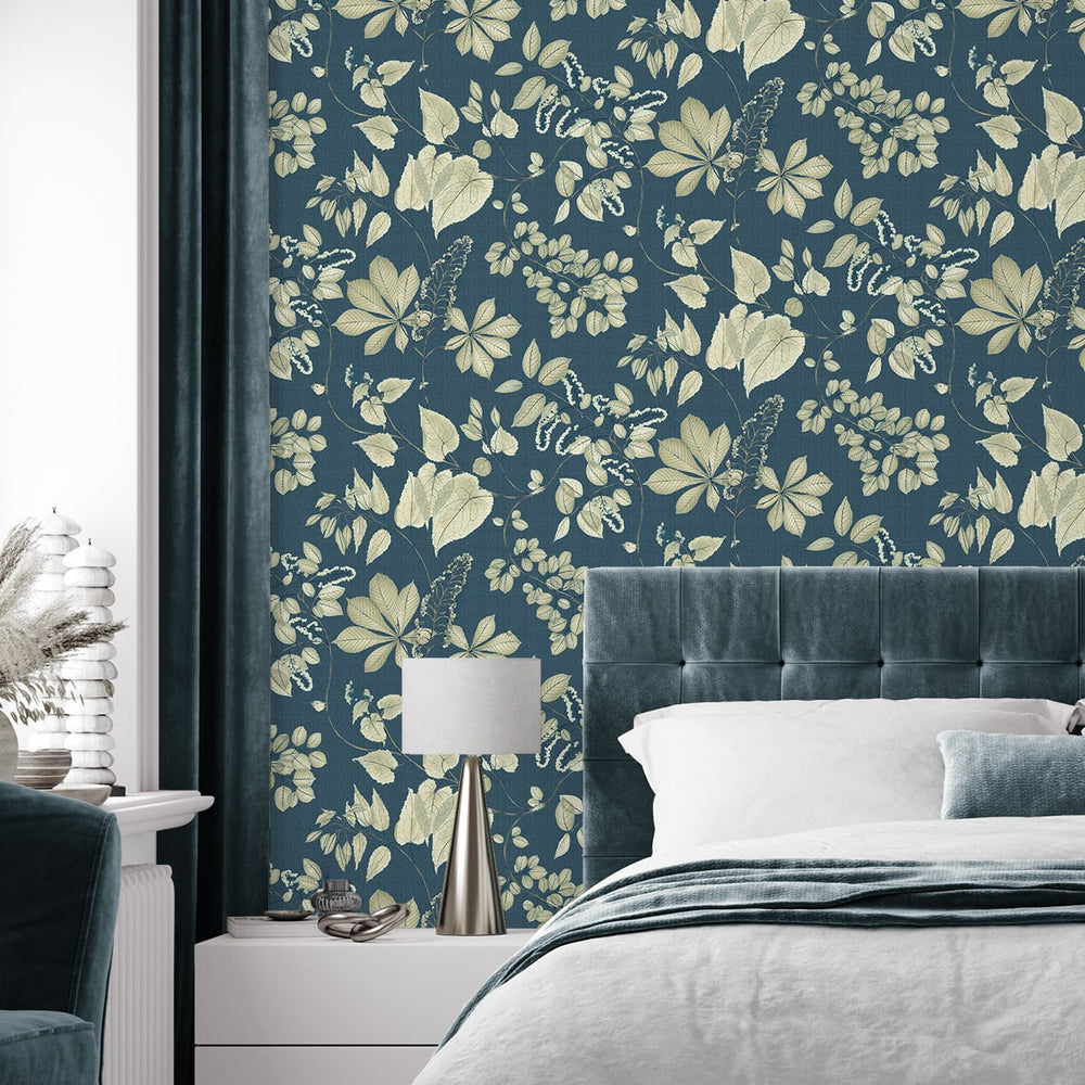 
                  
                    160120WR leaf peel and stick wallpaper bedroom from Surface Style
                  
                