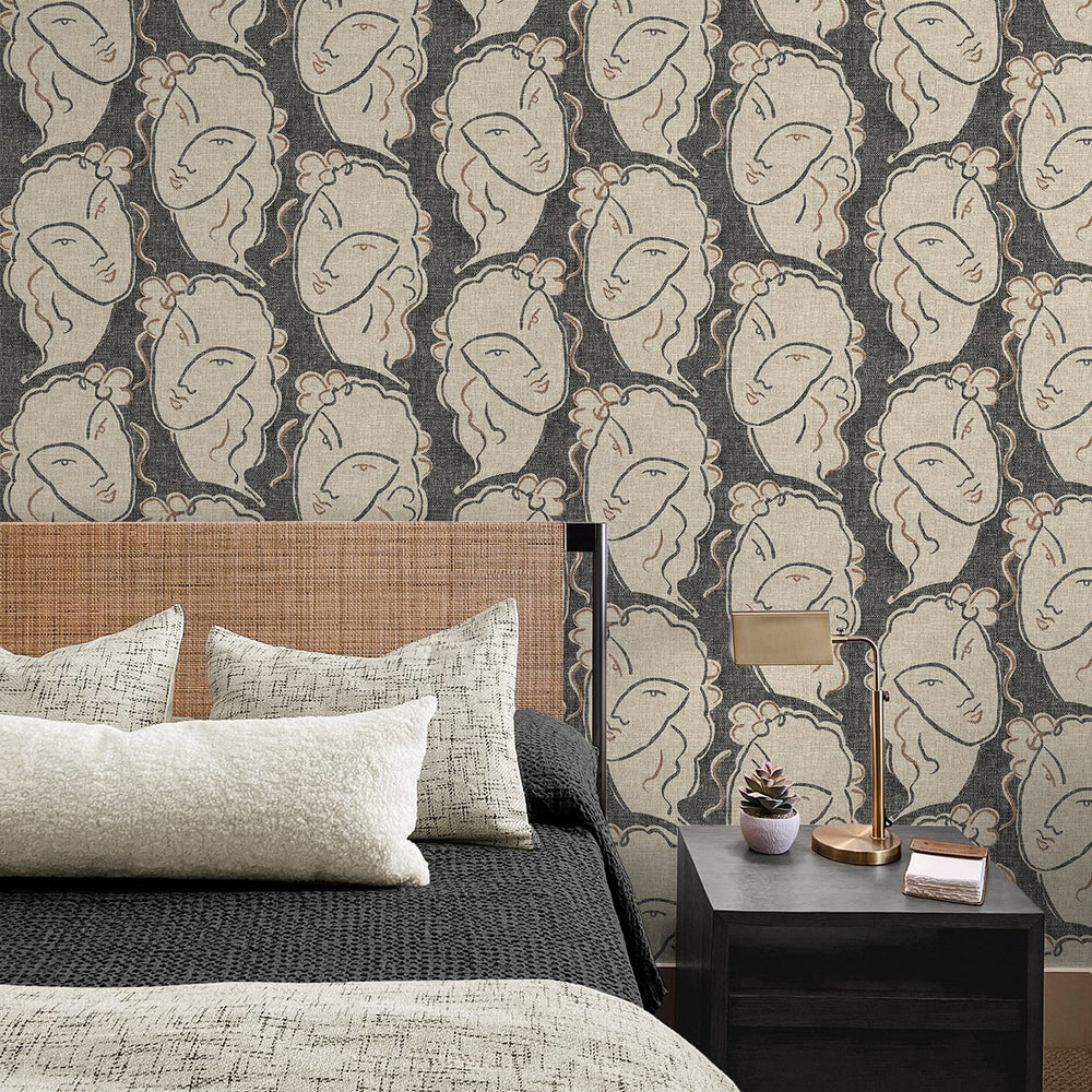 
                  
                    160130WR face peel and stick wallpaper bedroom from Surface Style
                  
                